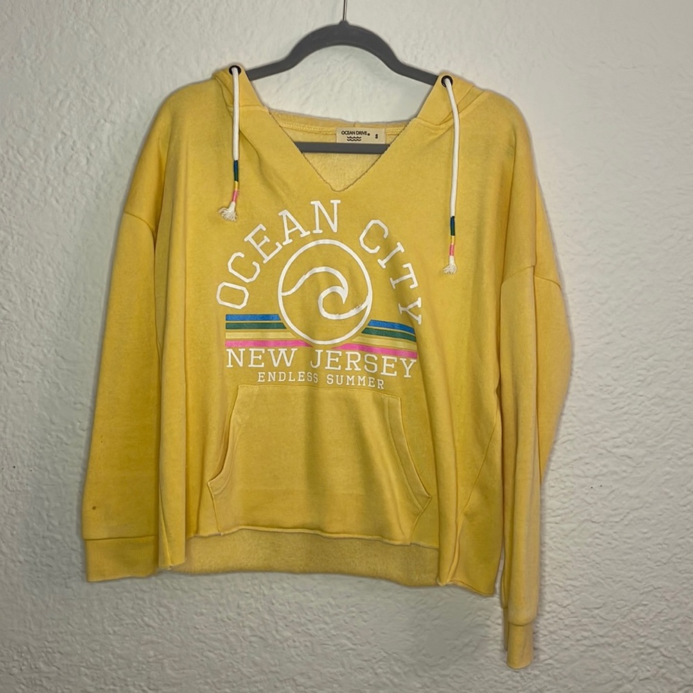 Very soft yellow hoodie